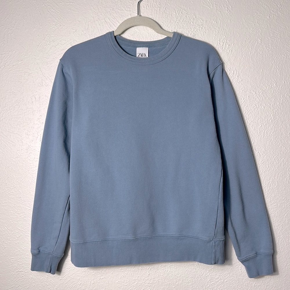 Zara Blue Sweatshirt